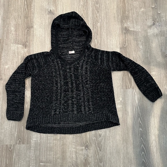 Black Hooded SO Sweater Size XL - Picture 1 of 7
